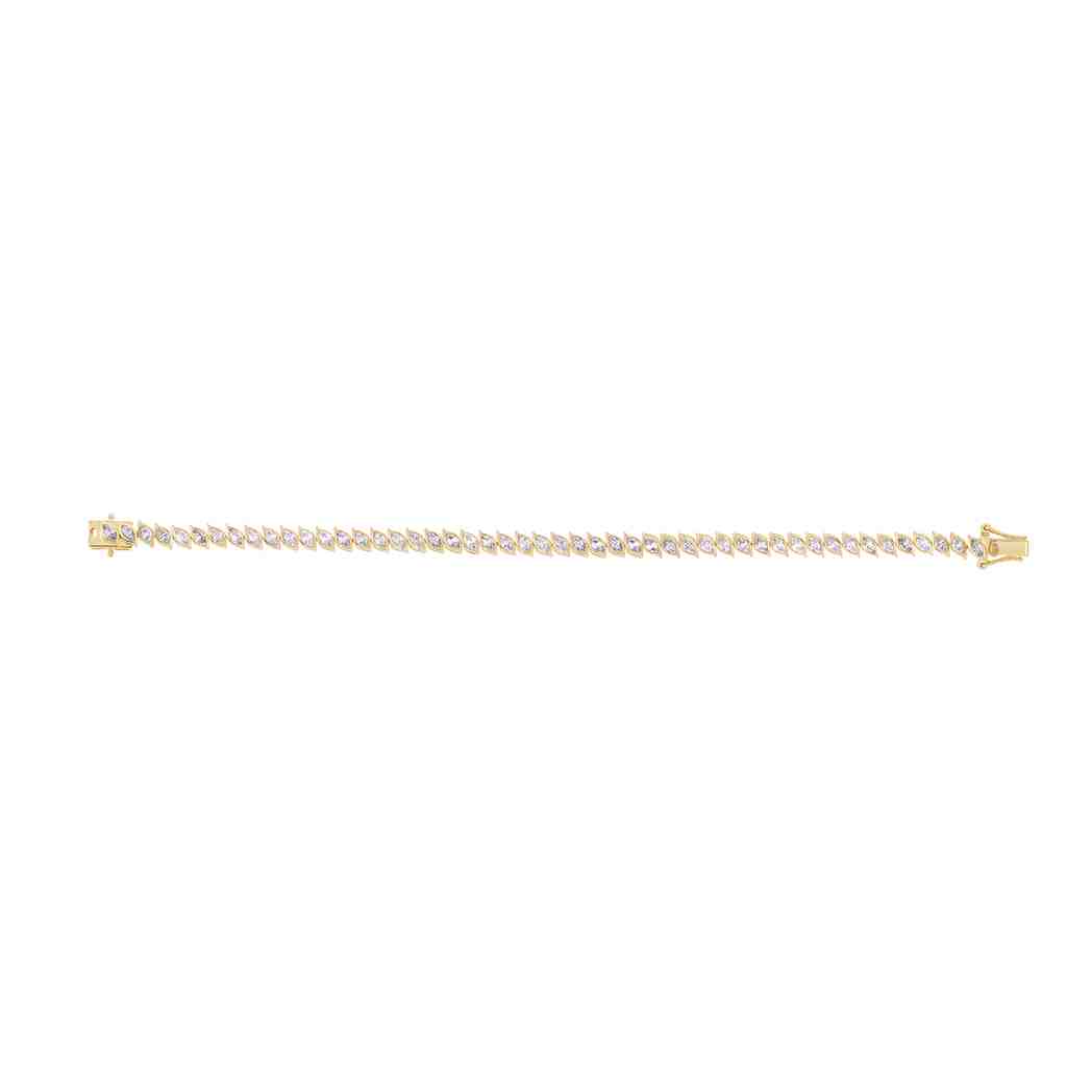 Marquise Shape Tennis Bracelet BR51317A